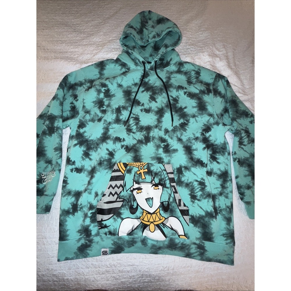 Rare Anime Waifu Cups Heavy Men's 3xl All Over‎ Blue